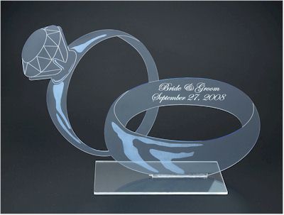 Wedding Table Ring Center Piece